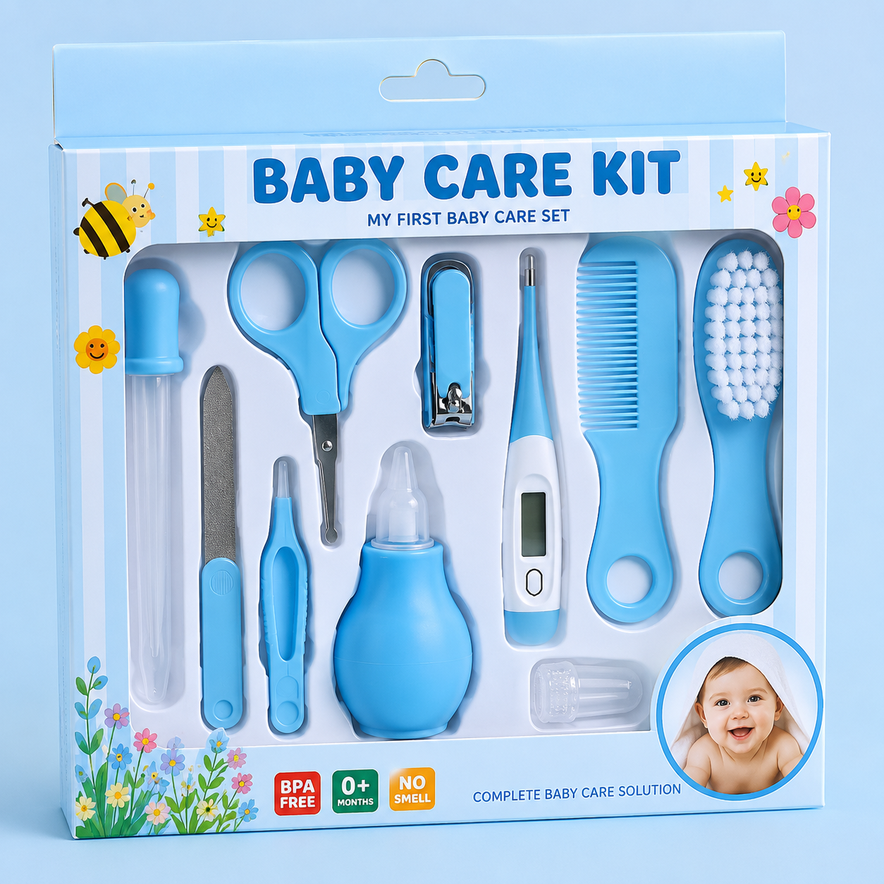 Baby Care Kit – Complete Newborn Grooming & Healthcare Set